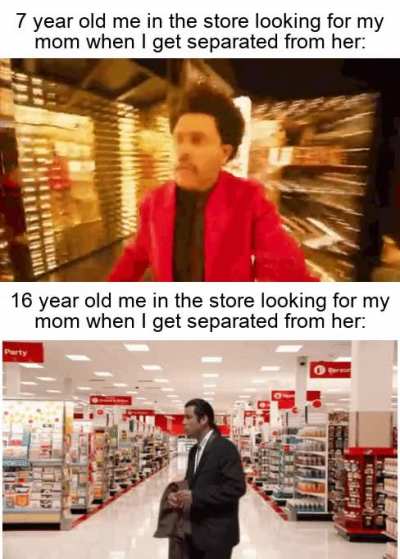 With different ages come different reactions.