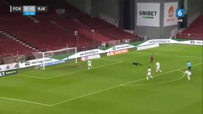 FC K&oslash;benhavn 0-1 Rijeka - Peter Ankersen own goal 20' (hilarious goal)