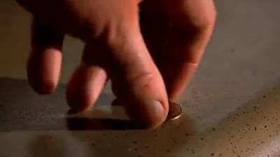 Me breaking a shiny urn in the middle of a fight
