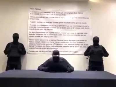 Nueva amenaza contra Garc&iacute;a Harfuch