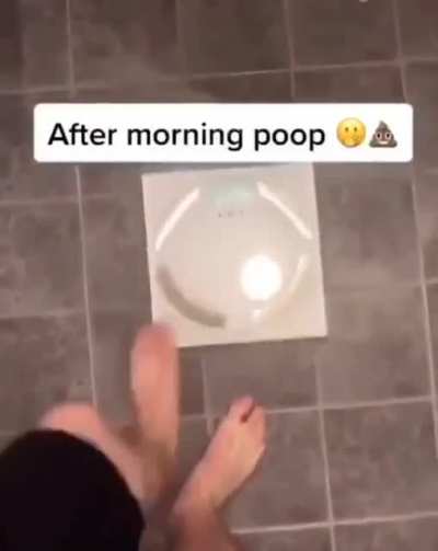 Morning poop!