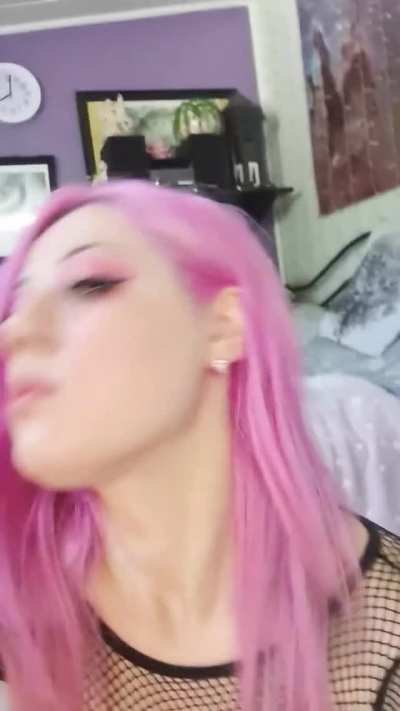 You wanted to see me lick them [f]