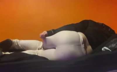 Lying down &amp;amp; farting on bed