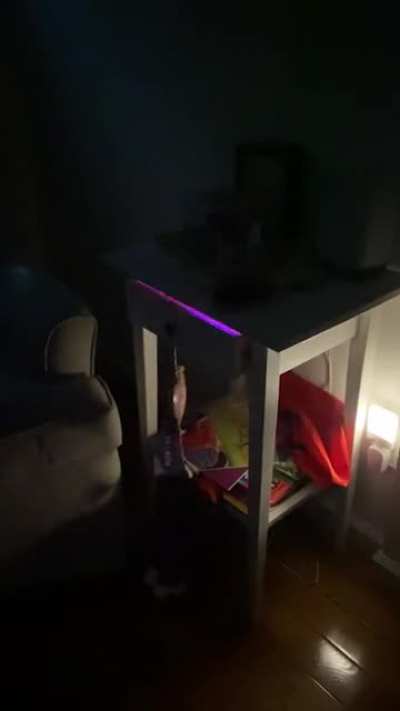I might be mistaken but I think there&rsquo;s a rave happening in my daughter&rsquo;s nightstand.