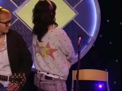 Katy Perry Forced To Remove Her Sweater On A Show