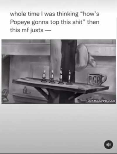 Popeye Wildin&rsquo; 