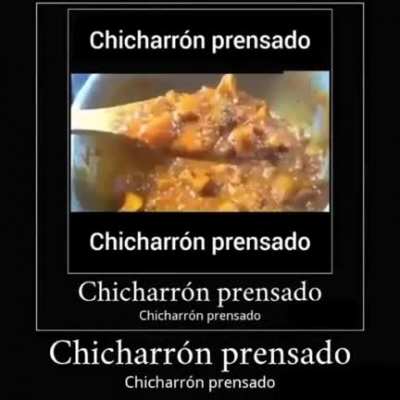 Chicharr&oacute;n Prensado