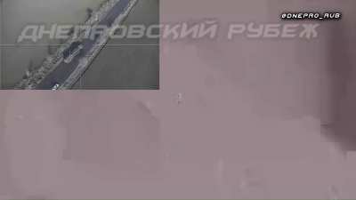 Destruction of a Ukrainian ST-68U radar by a Lancet loitering munition. Near Novopetrivka, Kherson Oblast, December 2023.