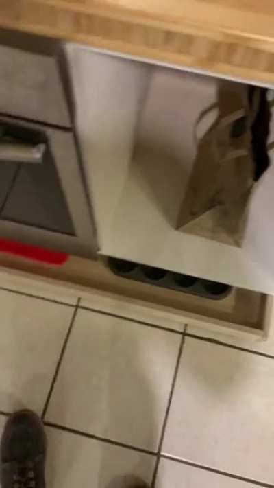Toe kick drawers