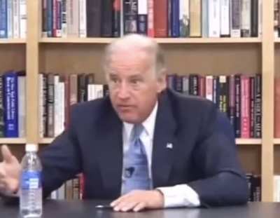 BIDEN: "Corn ethanol isn&rsquo;t the answer, but we can get Americans to believe it and make money."