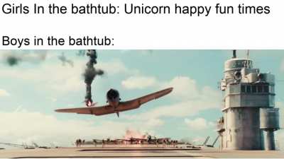 Boys in the bathtub