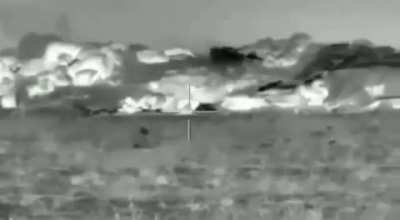 Russian Spetsnaz footage of multiple engagements against ISIS fighters in Syria