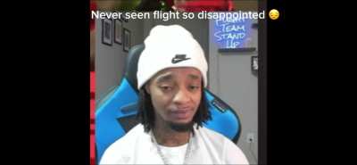 Never seen flight so disappointed 😔