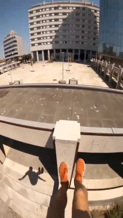 Parkour gone wrong