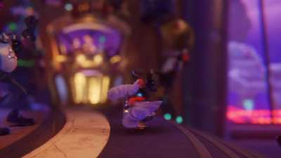 Rivet got some moves! - Rivet dancing in Ratchet &amp;amp; Clank: Rift Apart