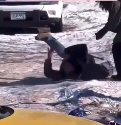 Woman Screams “Medic! Medic!” After A Piece of Her Hand Was Blown Off by Less-Than-Lethal Ammo During Minnesota Protests