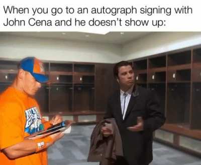 Can&rsquo;t believe he was a no show.