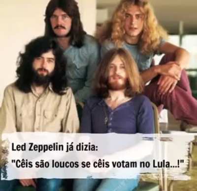 O Rock and roll sempre tem raz&atilde;o.