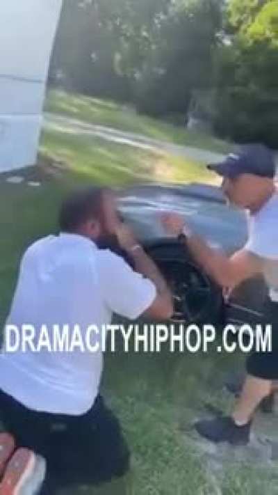 "You think you gonna come up here and fuck MY wife?!"
