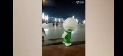 crazy mascot