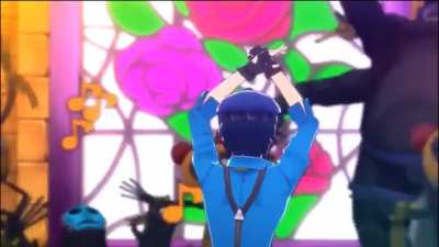 💙 Naoto and Rise Dance to &ldquo;Can&rsquo;t Take My Eyes Off You&rdquo; Cover by Boys Town Gang 💙