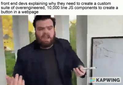 i just want a &amp;lt;button&amp;gt;