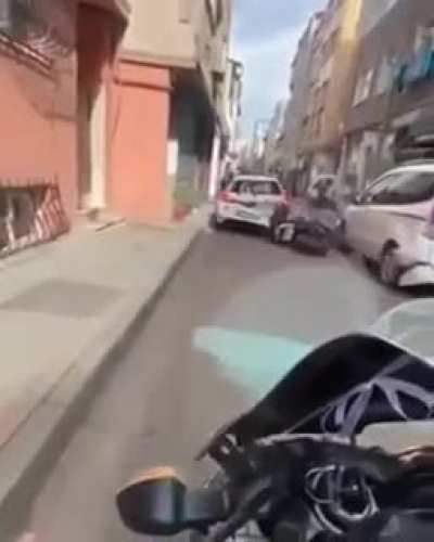 Wheelie fail .