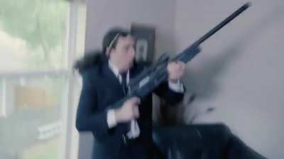 To take the shot