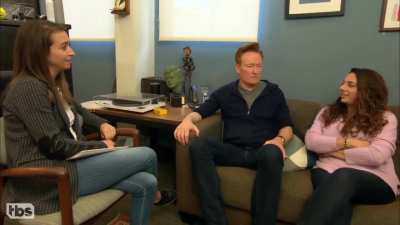 Conan roasting the Impractical Jokers in the HR segment always gets me 