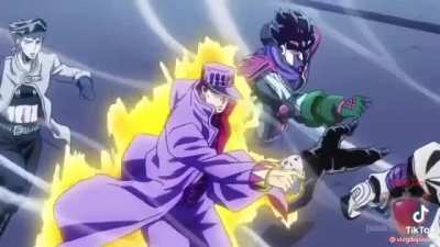 Jotaro reclama do tempo em Mohrio
