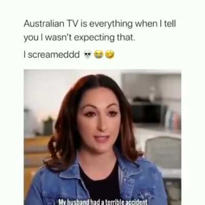 Australian TV gotta love it