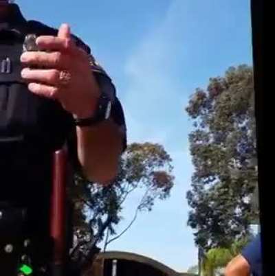 Cop vs educated kid