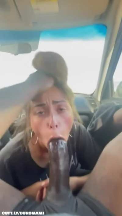 Choking on his BBC