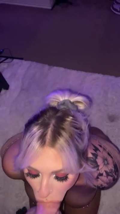 Love having a cock in my mouth