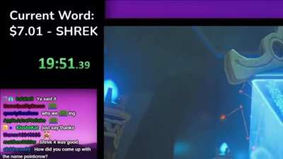 PointCrow - If I say THIS word, I reset my speedrun