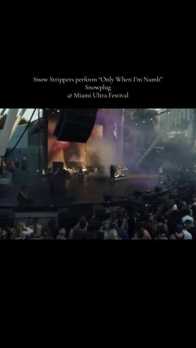 Only when I&rsquo;m Numb full performance