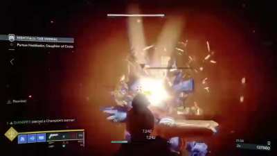Triple champion execution - Can’t plan this shit!