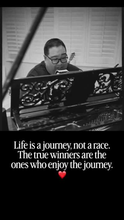 Life is a journey, not a race. ❤️ | Vienna by Billy Joel