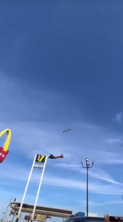 Planes collide mid-air at Dallas air show