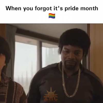 When you forgot it's pride month &eth;