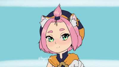 Diona animation I just finished, the song is Tokyo by leat&rsquo;q