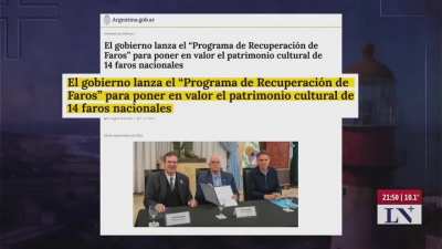 La gestión de Alberto Fernández destinó más de 52 mil millones de pesos al Programa de Fortalecimiento de Faros para poner en valor 14 faros nacionales, pero no se arregló ninguno.