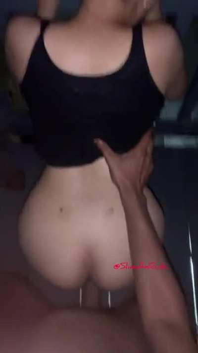 Late night balcony sex?😫💦 SlimAnRubi on Snap and Fantime