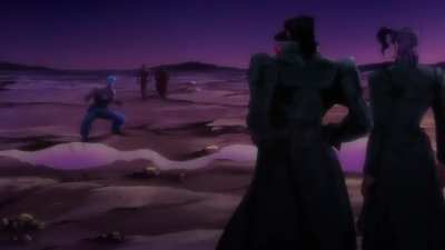 JoJo's Stardust Crusaders pero con m&uacute;sica de Tan Bi&oacute;nica