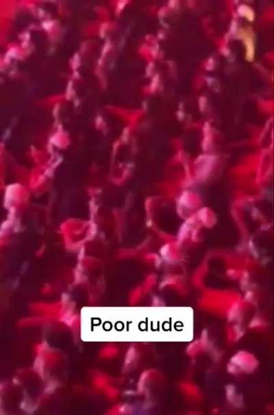 Poor guy