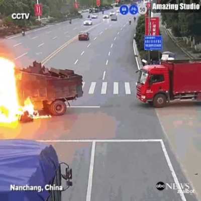 And you thought explosions in movies were unrealistic...