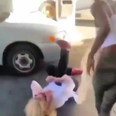 Real blond v wig blond in a quick beat down