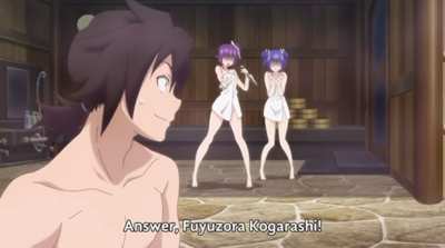Average harem protagonist [Yuuna & the Haunted Hot Springs]