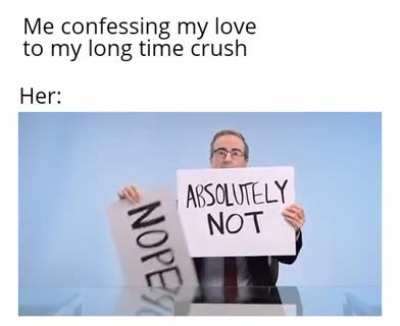 No love back for you b***h!!