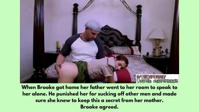 Mom &amp;amp; Dad Catch Brooke Whoring - Gets Punished (2/2)